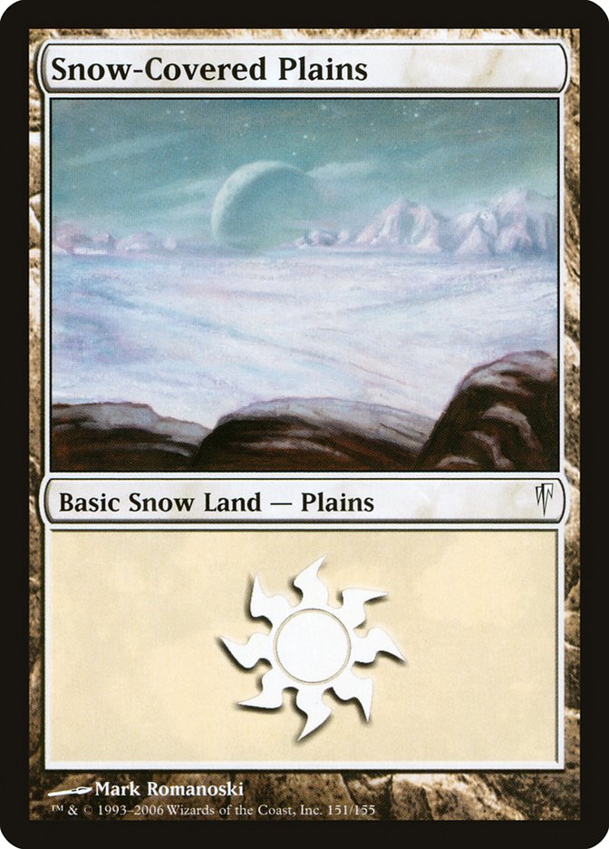 Snow-Covered Plains [Coldsnap] [Foil]