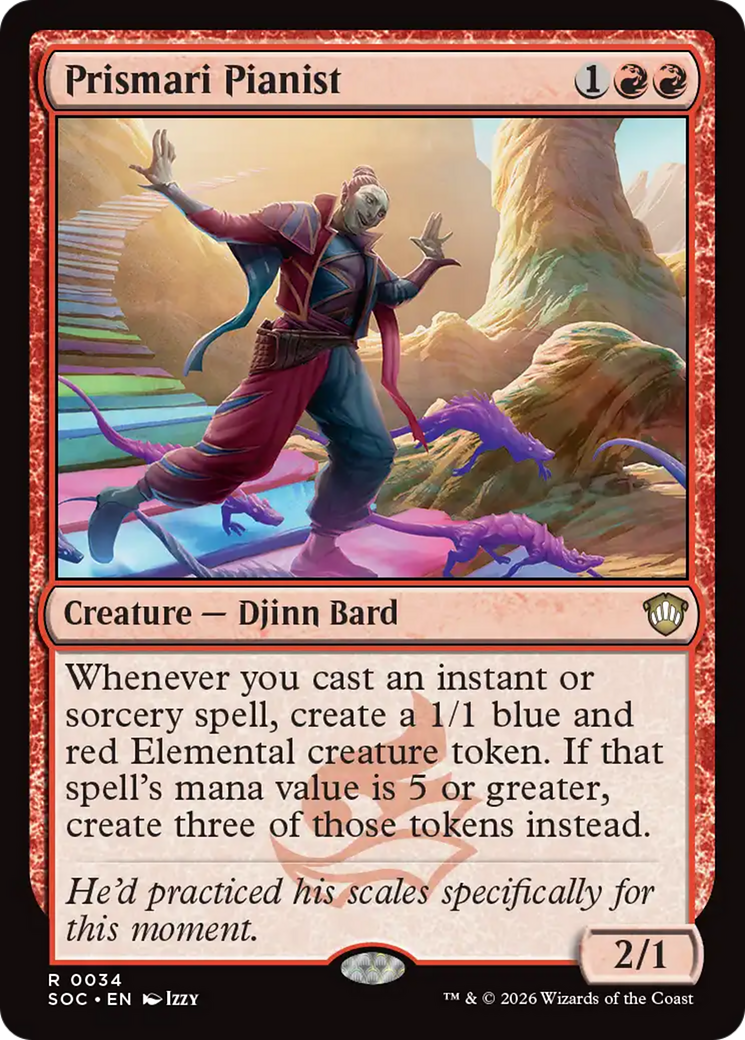 Prismari Pianist [Secrets of Strixhaven Commander] [Foil]