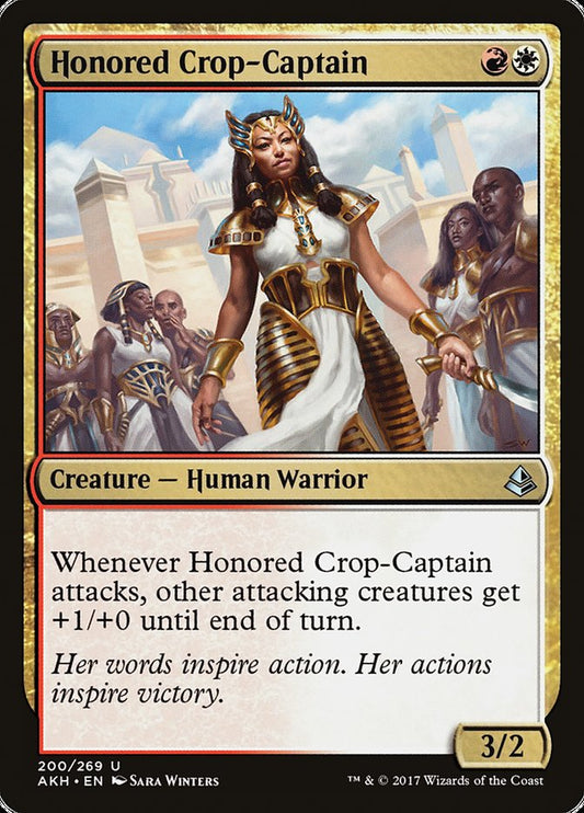Honored Crop-Captain [Amonkhet] [Foil]