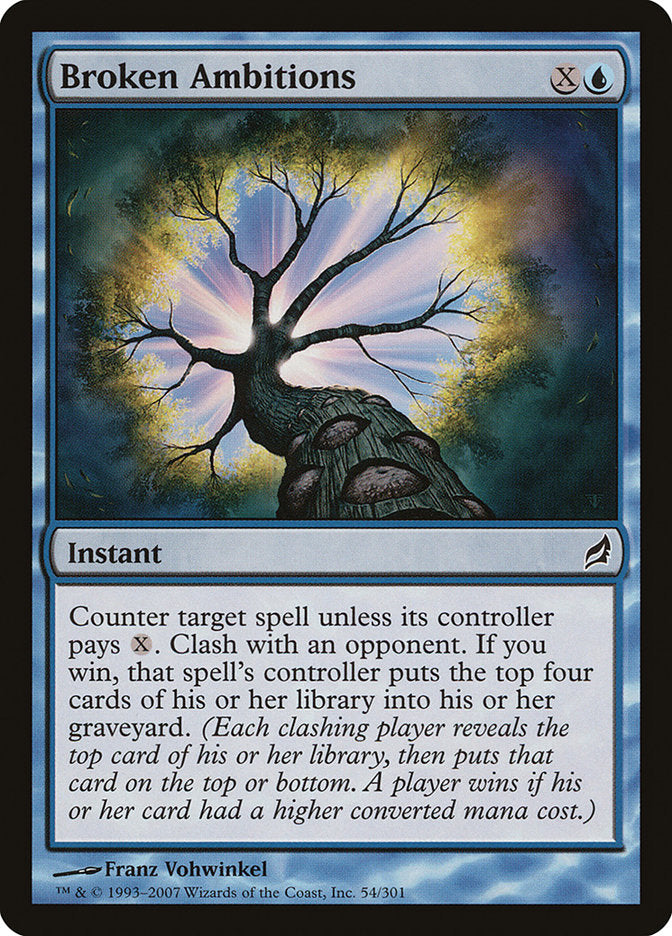Broken Ambitions [Lorwyn] [Foil]