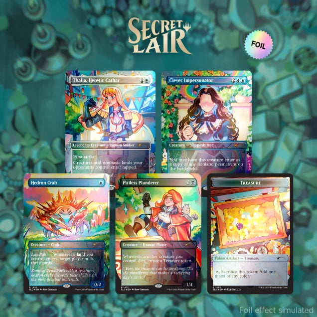 Secret Lair "Pick ‘em & Stick ‘em" Foil