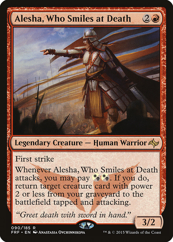Alesha, Who Smiles at Death [Fate Reforged] [Foil]