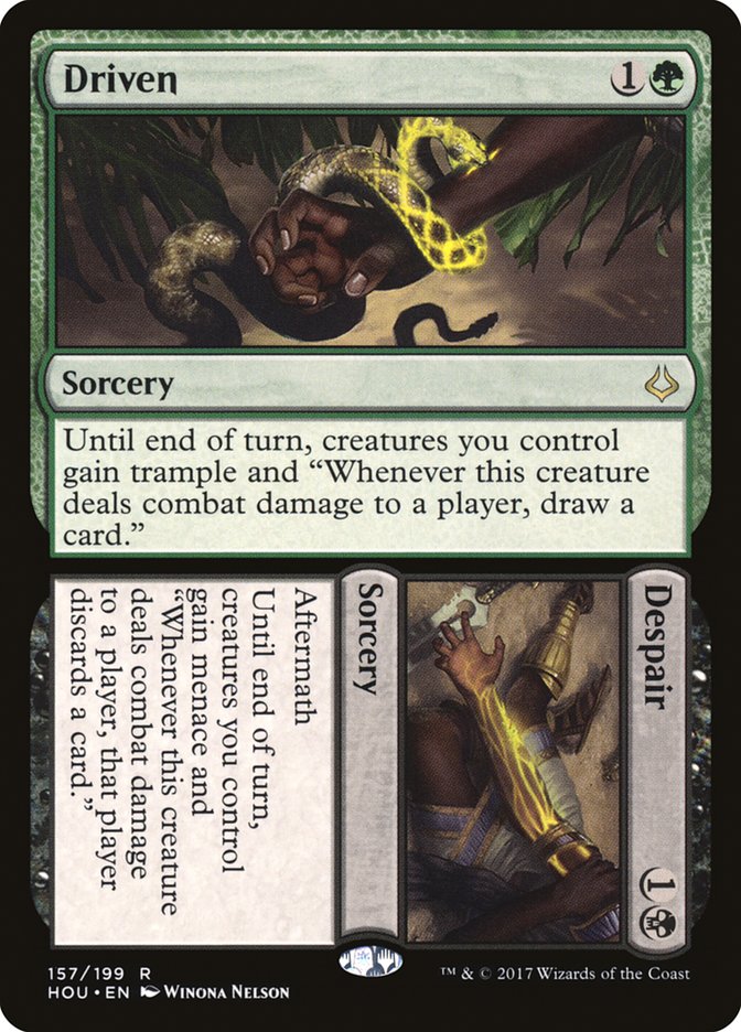 Driven // Despair [Hour of Devastation] [Foil]