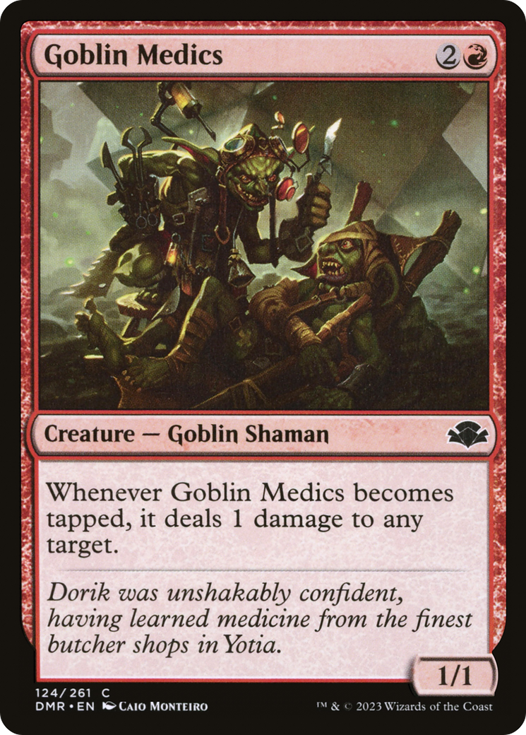 Goblin Medics [Dominaria Remastered] [Foil]