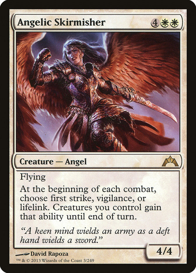 Angelic Skirmisher [Gatecrash] [Foil]