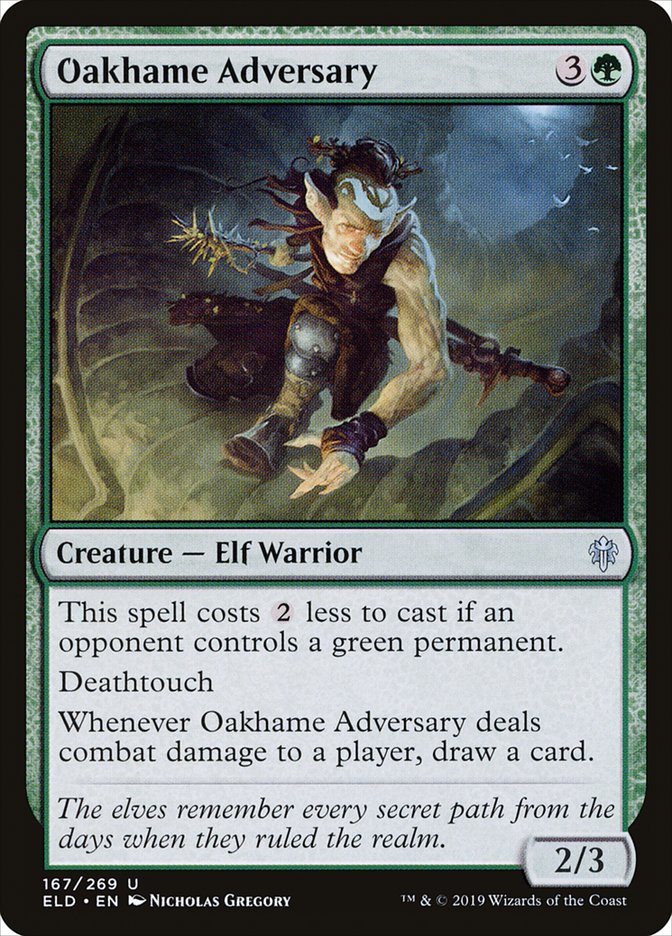 Oakhame Adversary [Throne of Eldraine] [Foil]