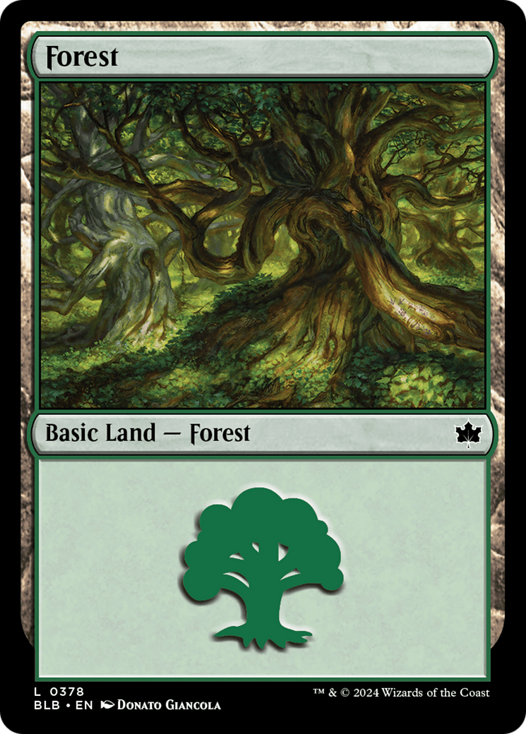 Forest (0378) [Bloomburrow] [Foil]