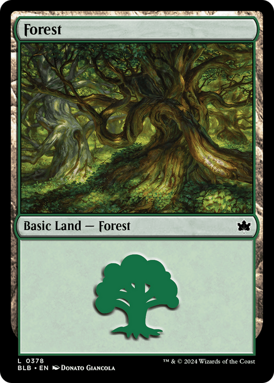 Forest (0378) [Bloomburrow] [Foil]