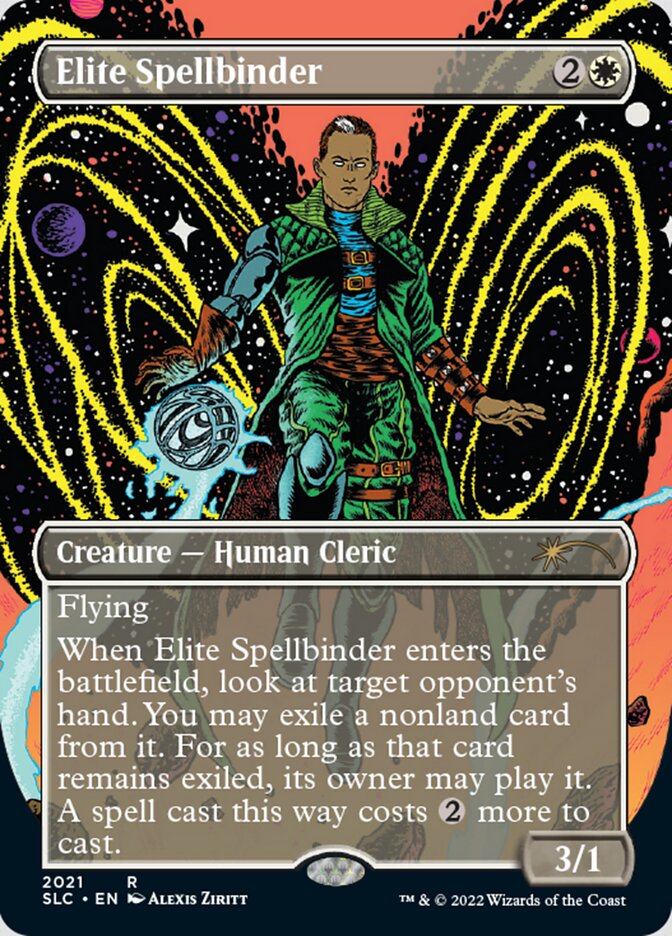 Elite Spellbinder (Borderless) [Secret Lair Countdown Kit] [Foil]