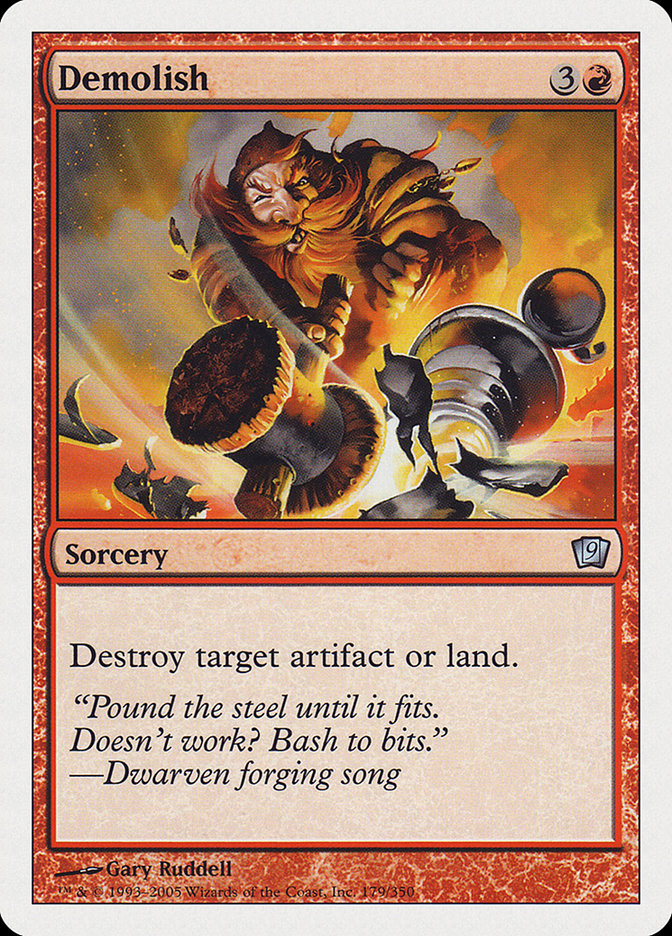 Demolish [Ninth Edition] [Foil]