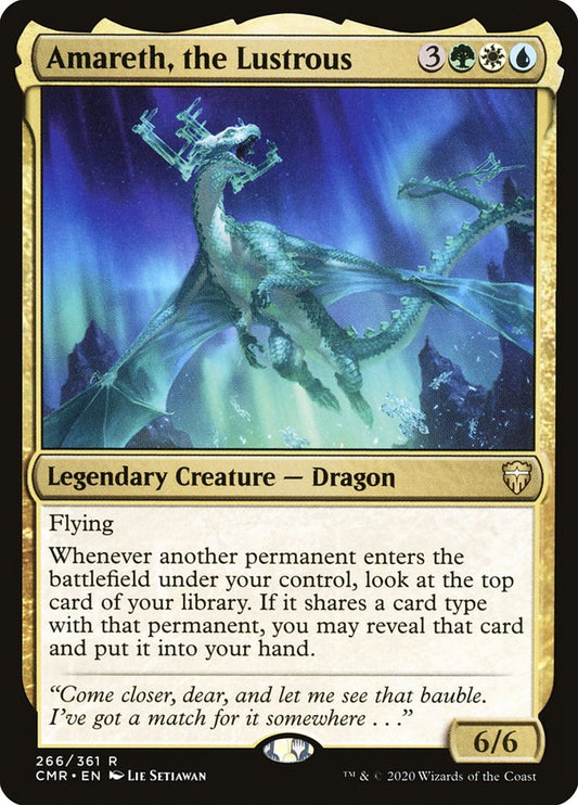 Amareth, the Lustrous [Commander Legends] [Foil]