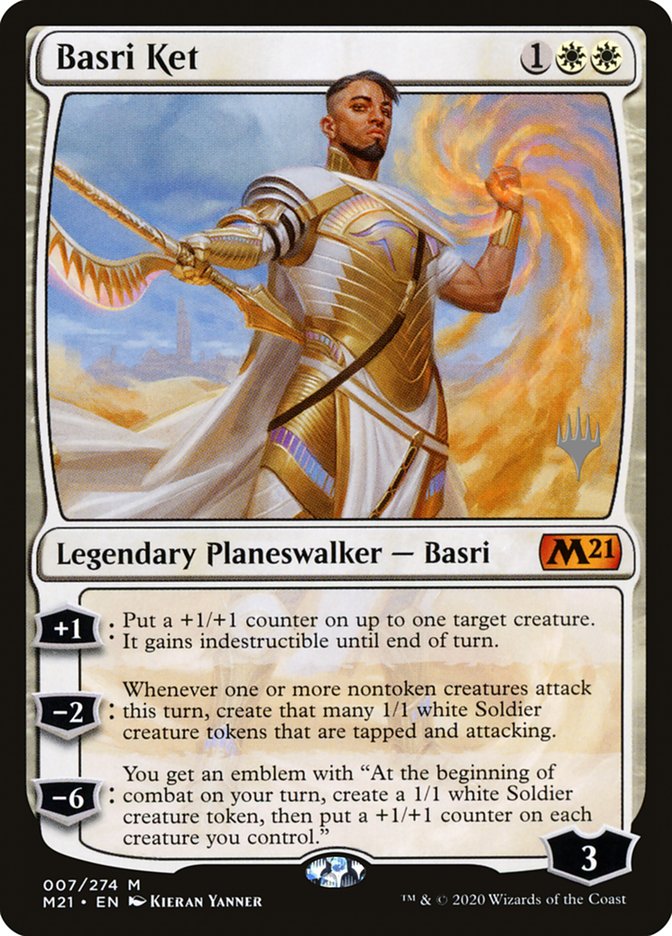 Basri Ket (Promo Pack) [Core Set 2021 Promos] [Foil]