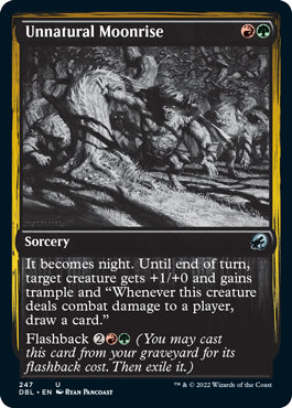 Unnatural Moonrise [Innistrad: Double Feature] [Foil]