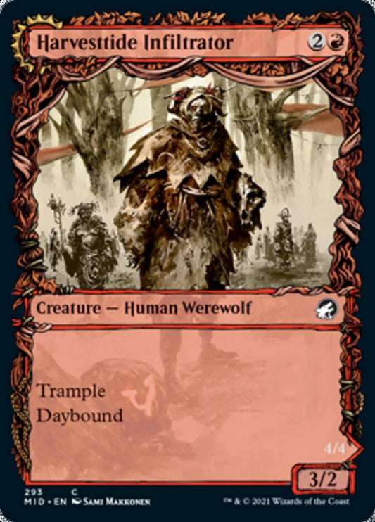 Harvesttide Infiltrator // Harvesttide Assailant (Showcase Equinox) [Innistrad: Midnight Hunt] [Foil]