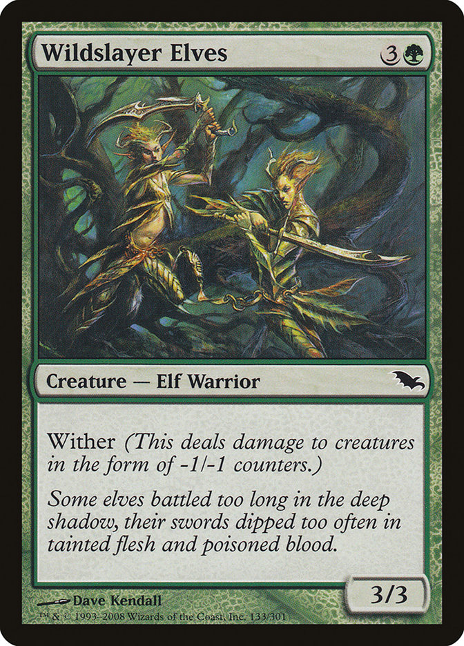 Wildslayer Elves [Shadowmoor] [Foil]