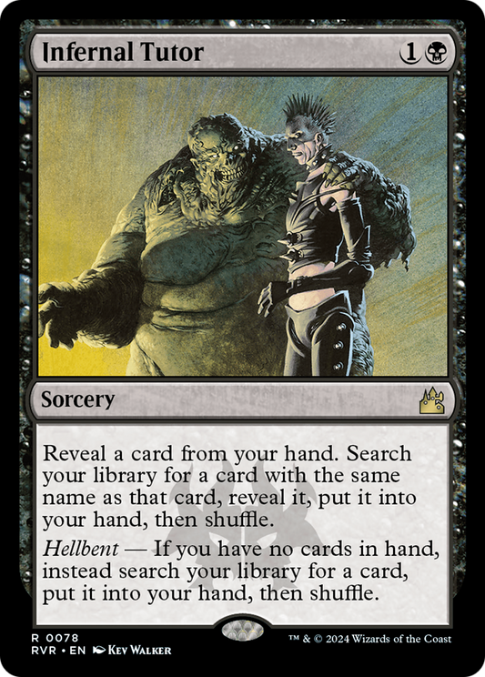 Infernal Tutor [Ravnica Remastered] [Foil]