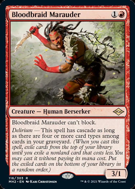 Bloodbraid Marauder [Modern Horizons 2] [Foil]
