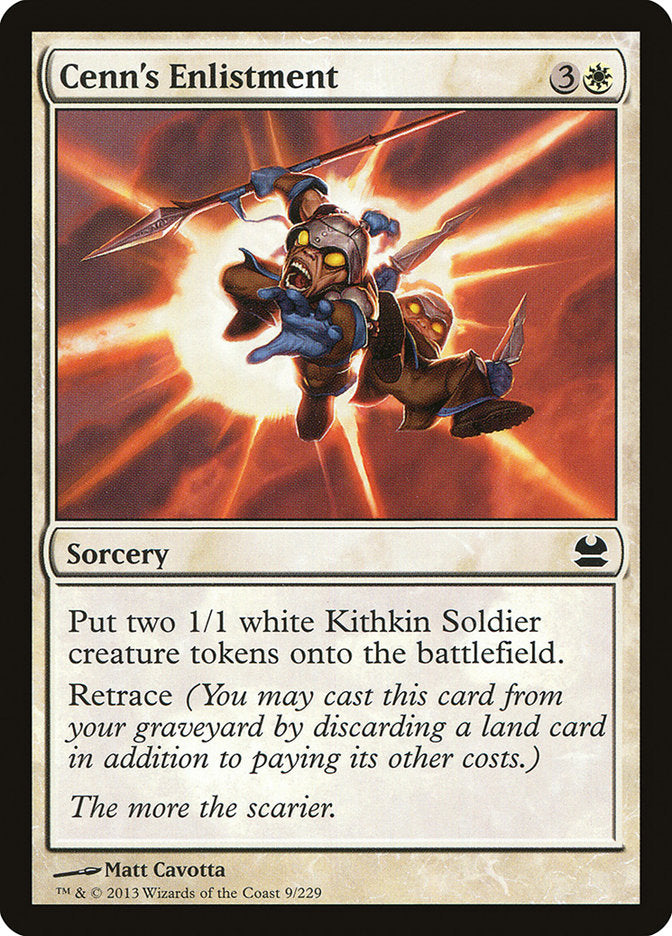 Cenn's Enlistment [Modern Masters] [Foil]