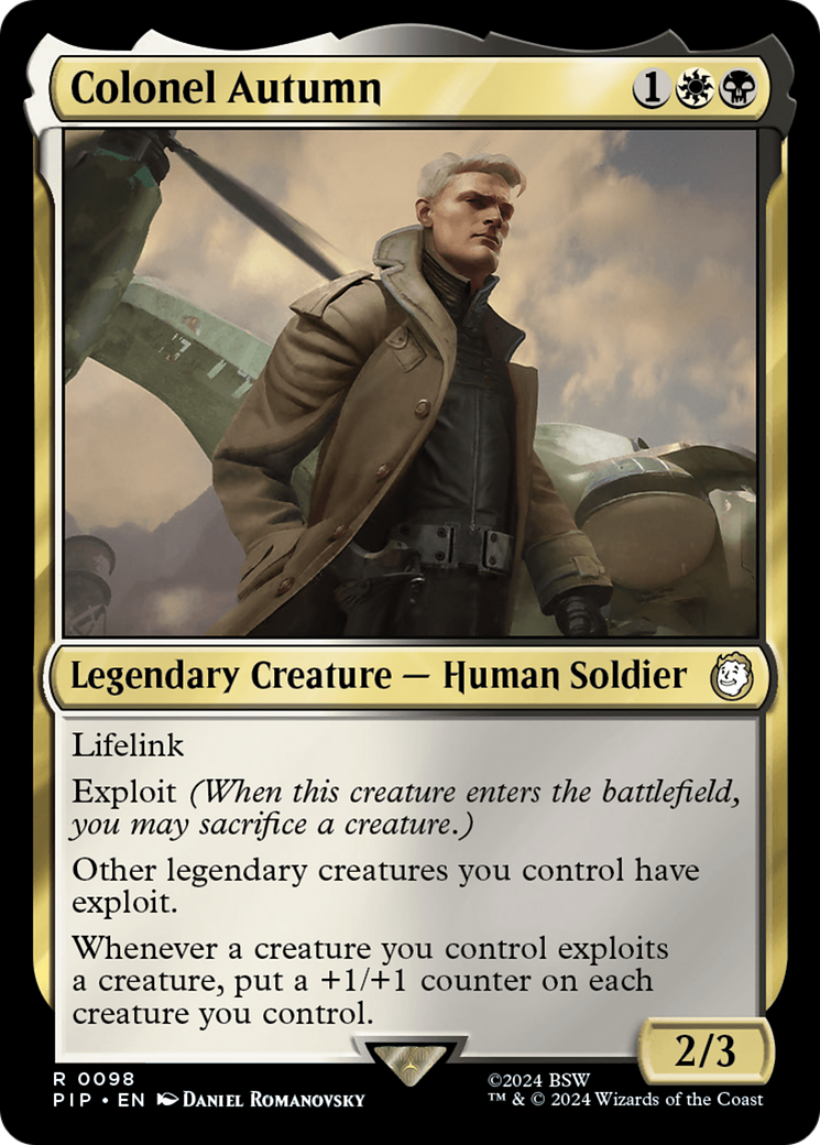 Colonel Autumn [Fallout] [Foil]