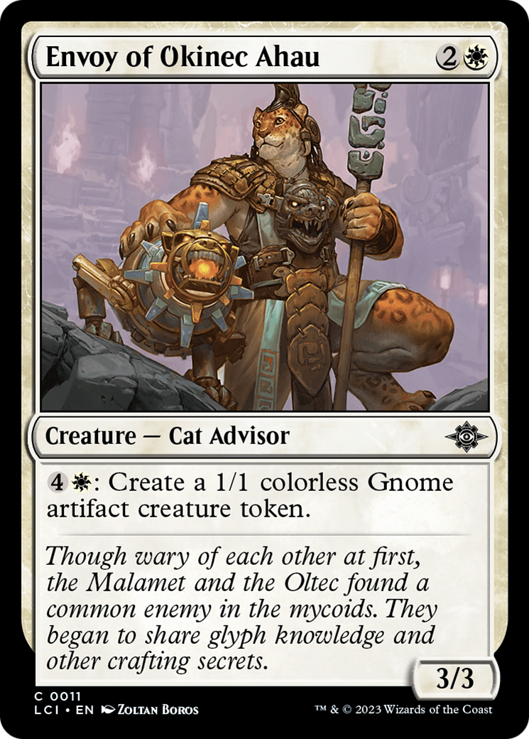 Envoy of Okinec Ahau [The Lost Caverns of Ixalan] [Foil]
