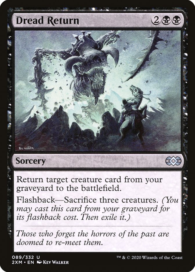 Dread Return [Double Masters] [Foil]