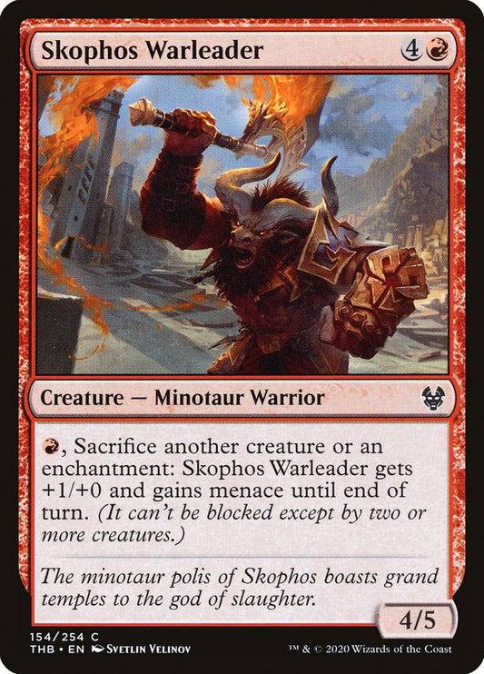Skophos Warleader [Theros Beyond Death] [Foil]