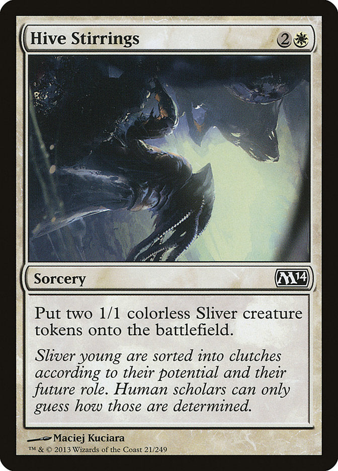 Hive Stirrings [Core Set 2014] [Foil]