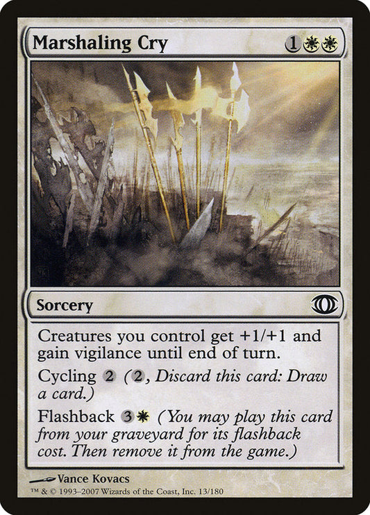 Marshaling Cry [Future Sight] [Foil]