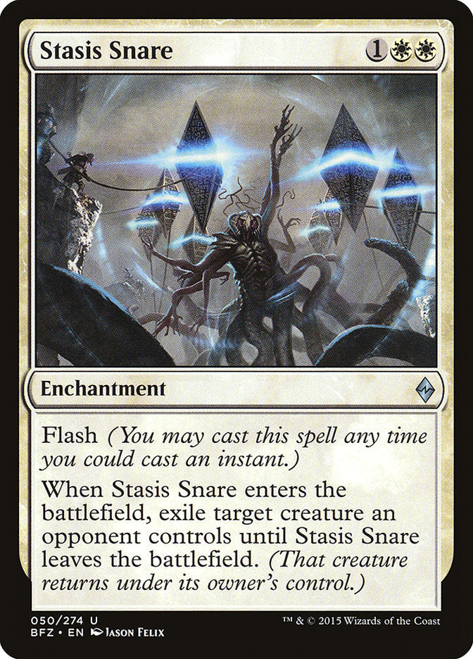 Stasis Snare [Battle for Zendikar] [Foil]