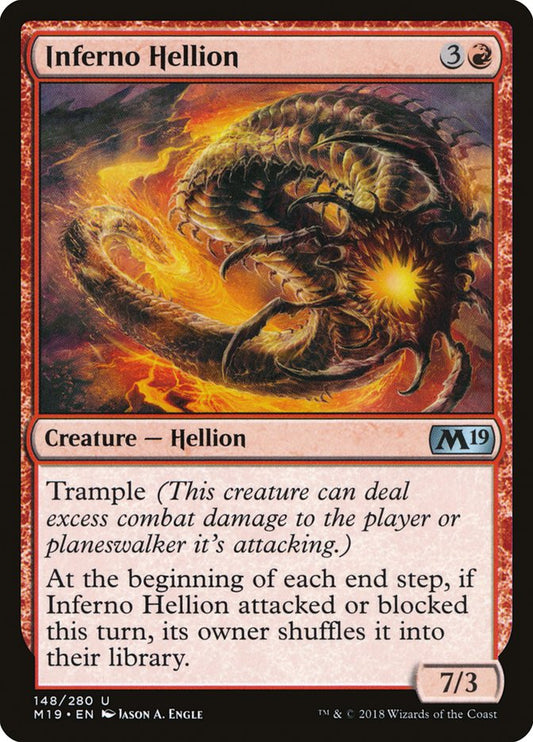 Inferno Hellion [Core Set 2019] [Foil]