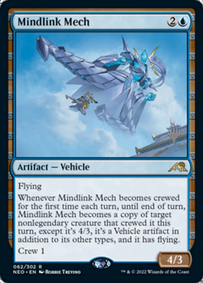 Mindlink Mech (Promo Pack) [Kamigawa: Neon Dynasty Promos] [Foil]