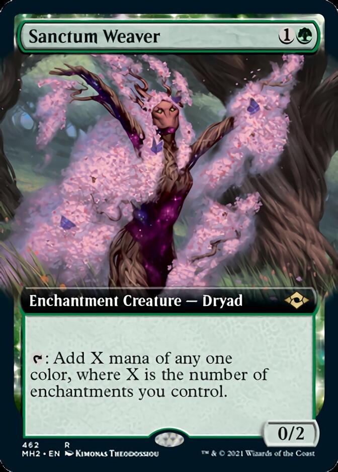 Sanctum Weaver (Extended Art) [Modern Horizons 2] [Foil]