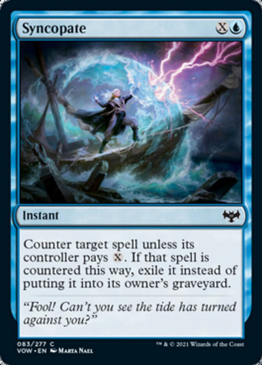 Syncopate [Innistrad: Crimson Vow] [Foil]