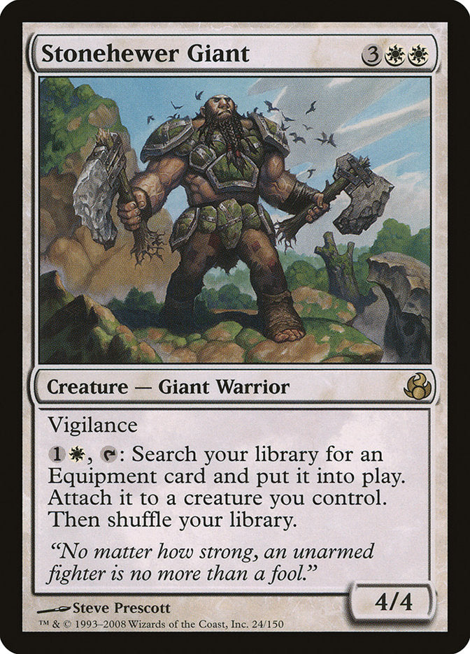 Stonehewer Giant [Morningtide] [Foil]
