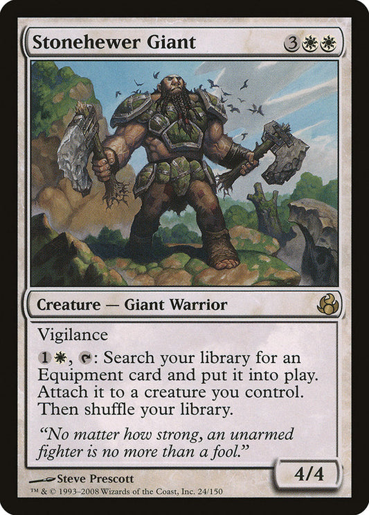 Stonehewer Giant [Morningtide] [Foil]
