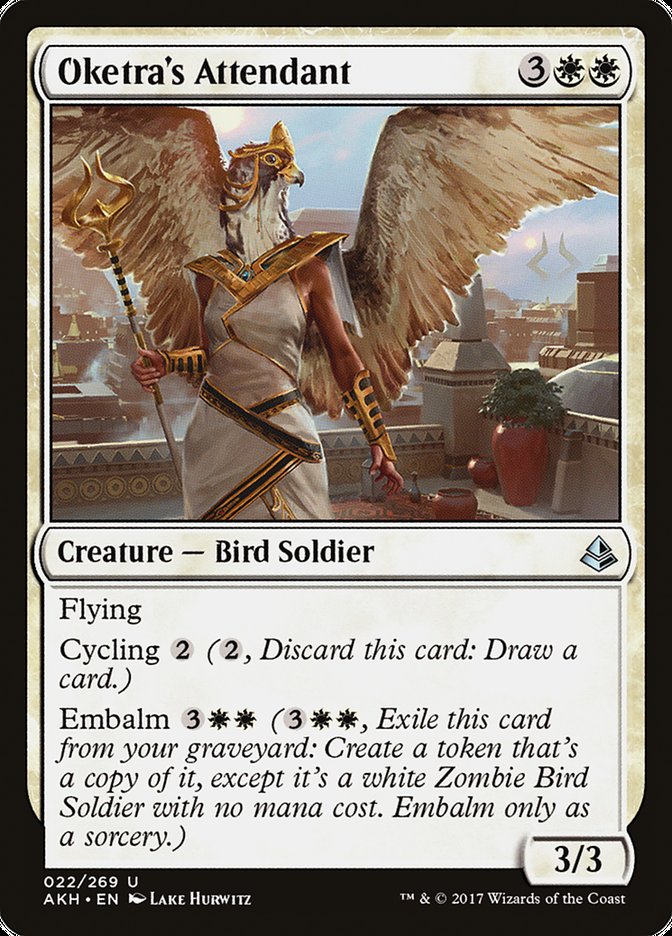 Oketra's Attendant [Amonkhet] [Foil]