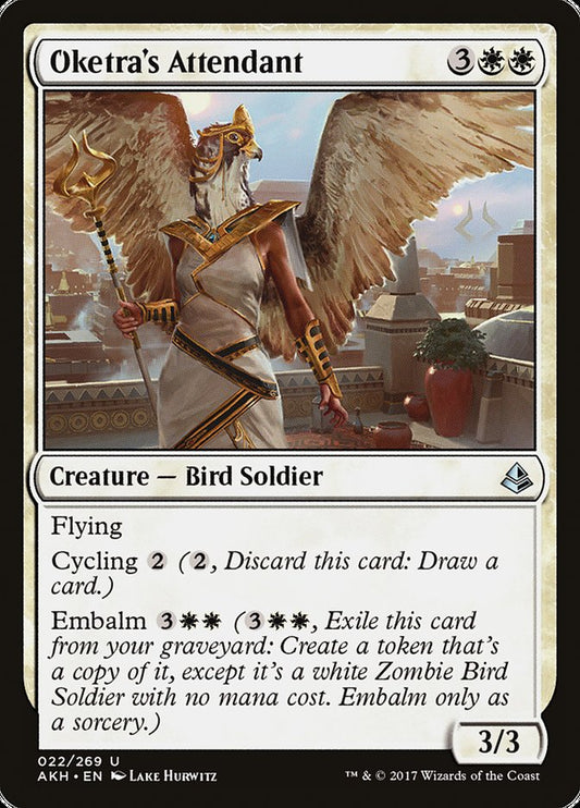 Oketra's Attendant [Amonkhet] [Foil]