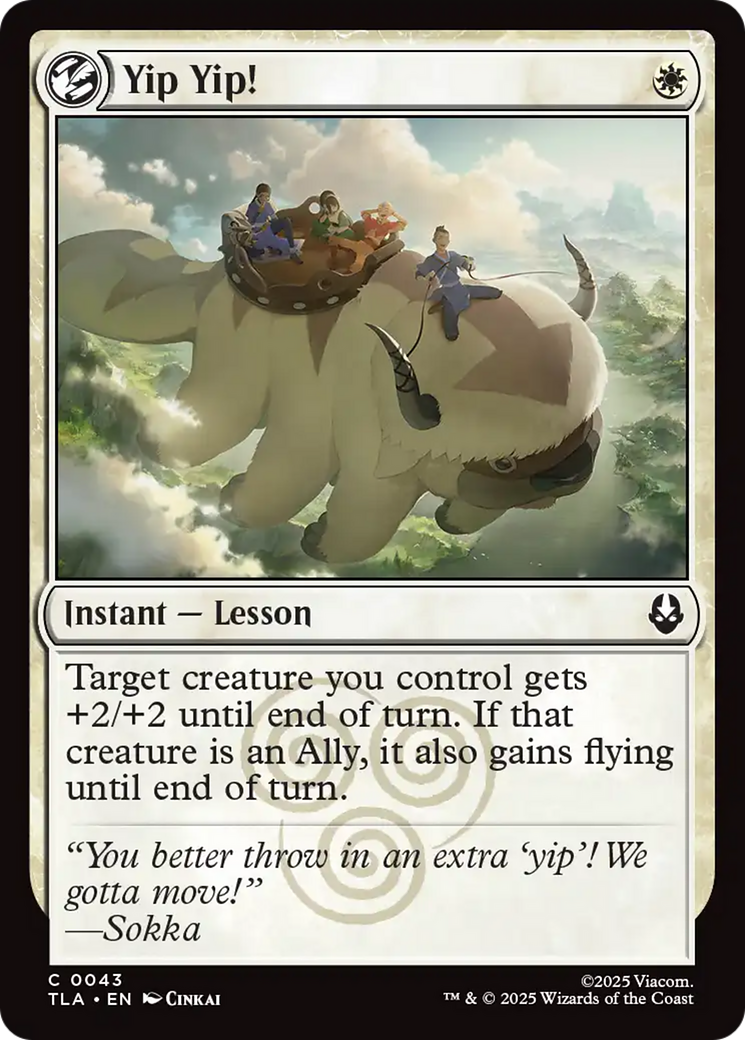 Yip Yip! [Avatar: The Last Airbender] [Foil]