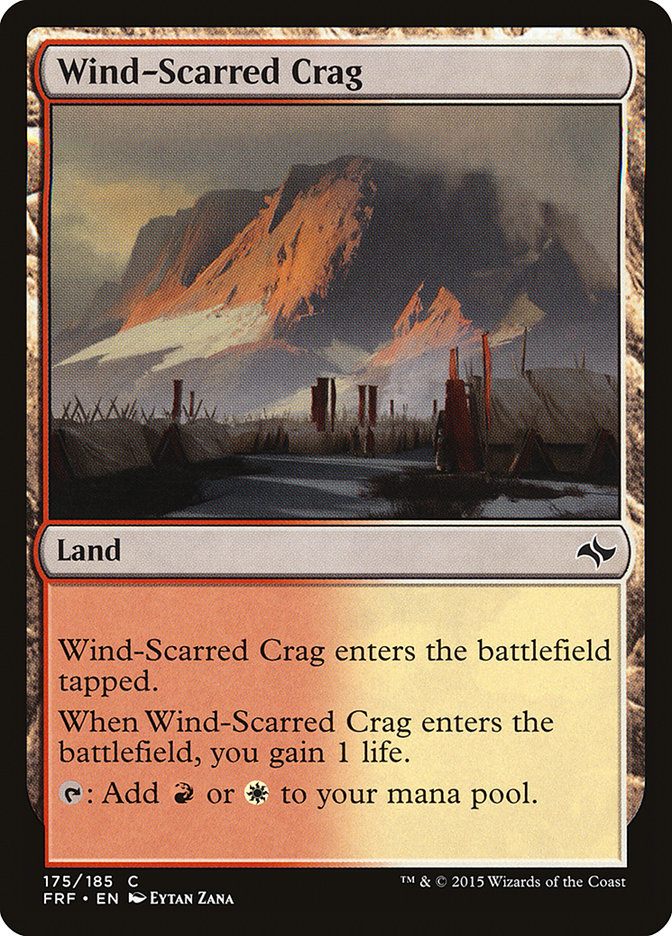 Wind-Scarred Crag [Fate Reforged] [Foil]