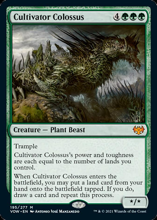 Cultivator Colossus [Innistrad: Crimson Vow] [Foil]