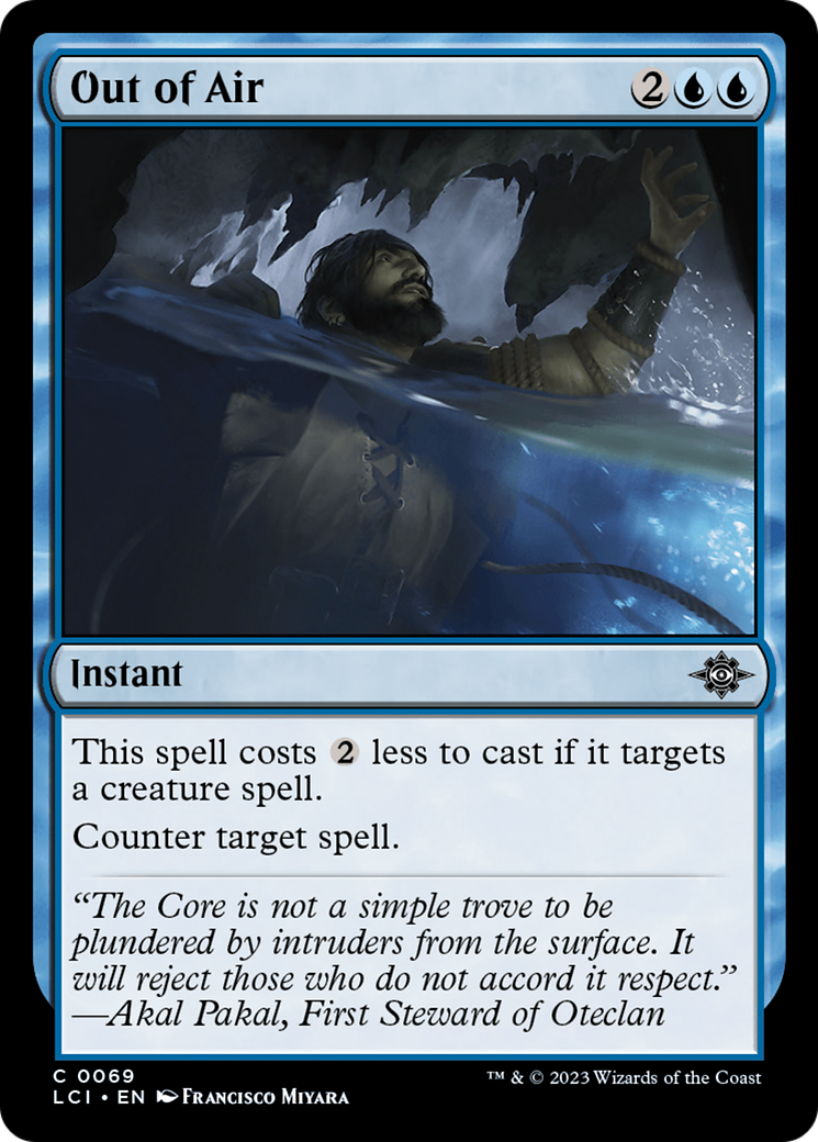 Out of Air [The Lost Caverns of Ixalan] [Foil]