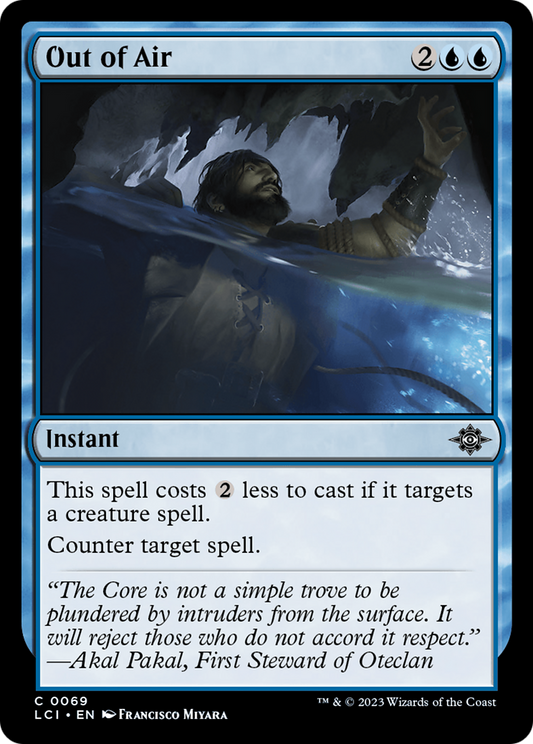Out of Air [The Lost Caverns of Ixalan] [Foil]