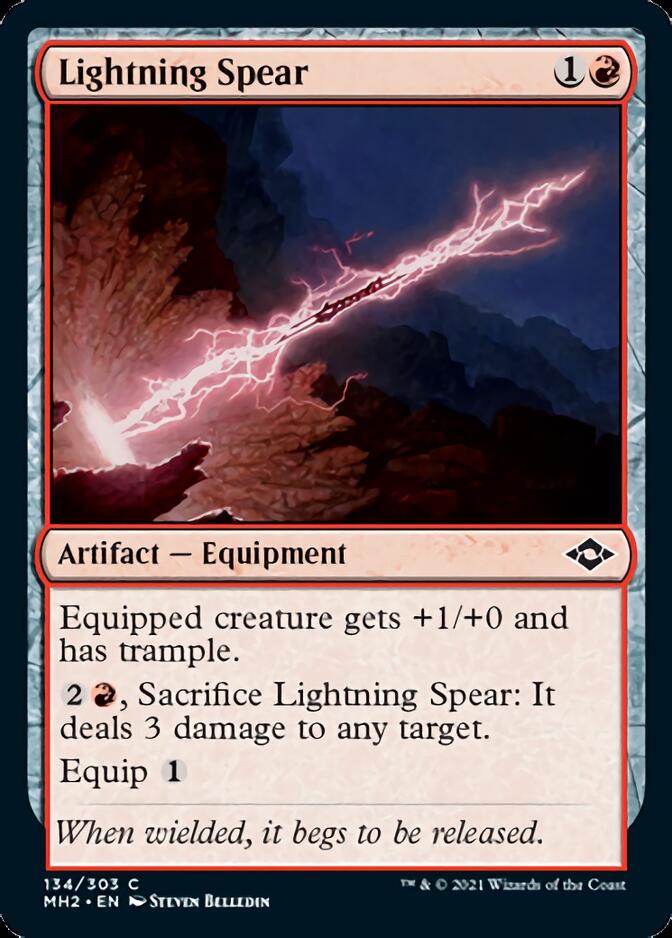 Lightning Spear [Modern Horizons 2] [Foil]