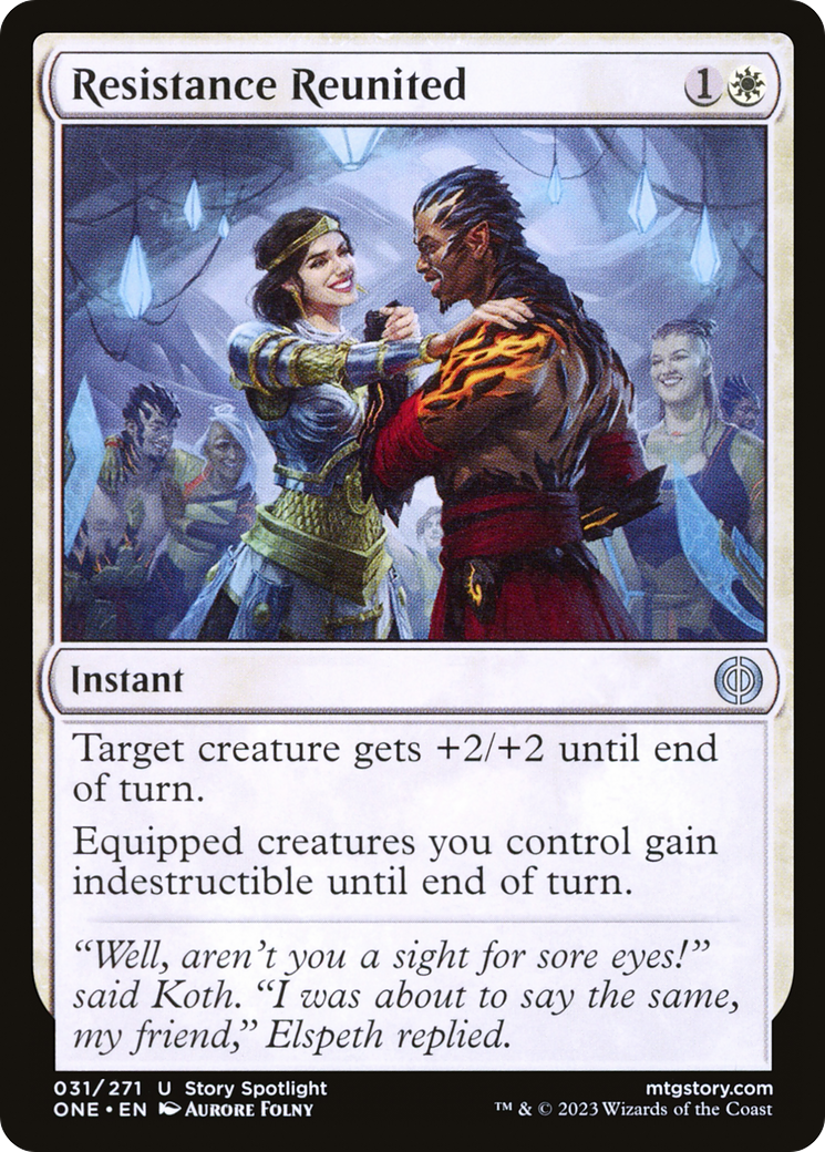 Resistance Reunited [Phyrexia: All Will Be One] [Foil]