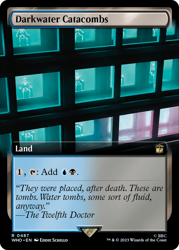 Darkwater Catacombs (Extended Art) [Doctor Who] [Foil]