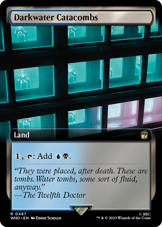 Darkwater Catacombs (Extended Art) [Doctor Who] [Foil]