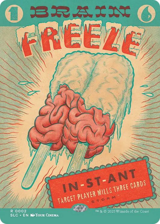 Brain Freeze [Secret Lair Countdown Kit] [Foil]