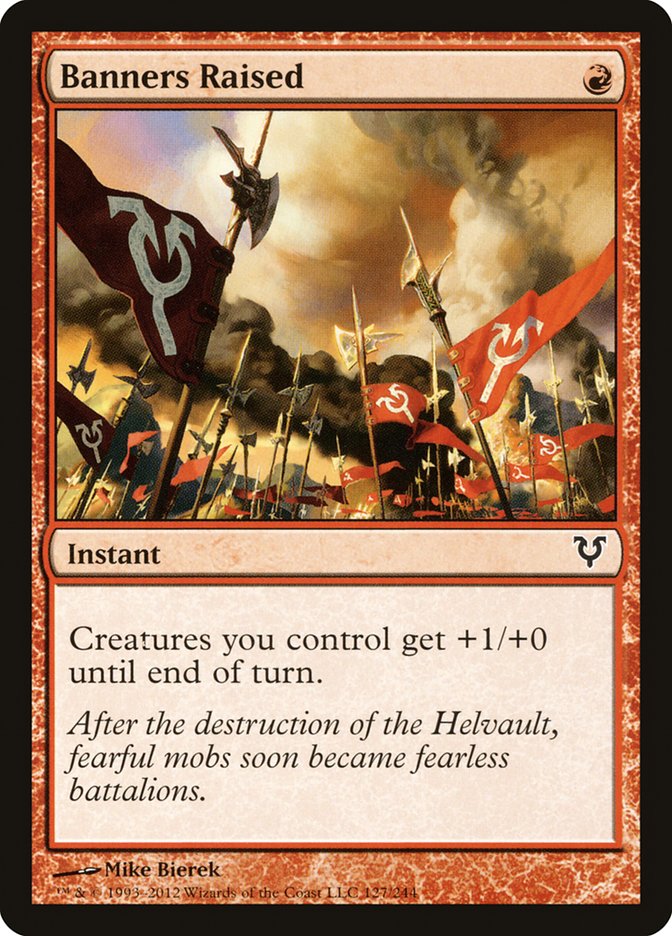 Banners Raised [Avacyn Restored] [Foil]