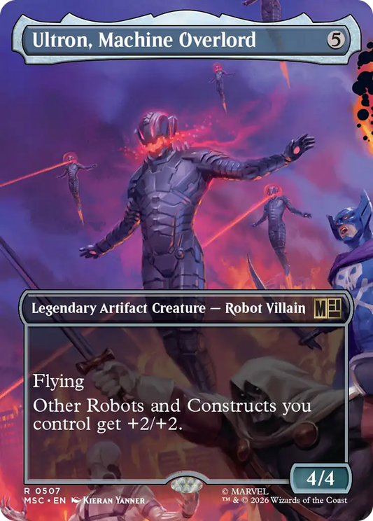 Ultron, Machine Overlord (Borderless) [Marvel Super Heroes Commander]