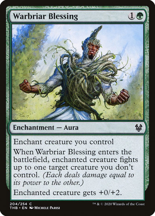 Warbriar Blessing [Theros Beyond Death] [Foil]